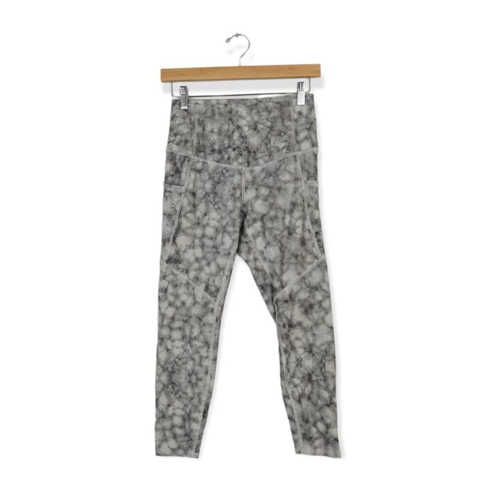 Evolution & Creation Marble Dye High Rise Yoga Leggings Size M